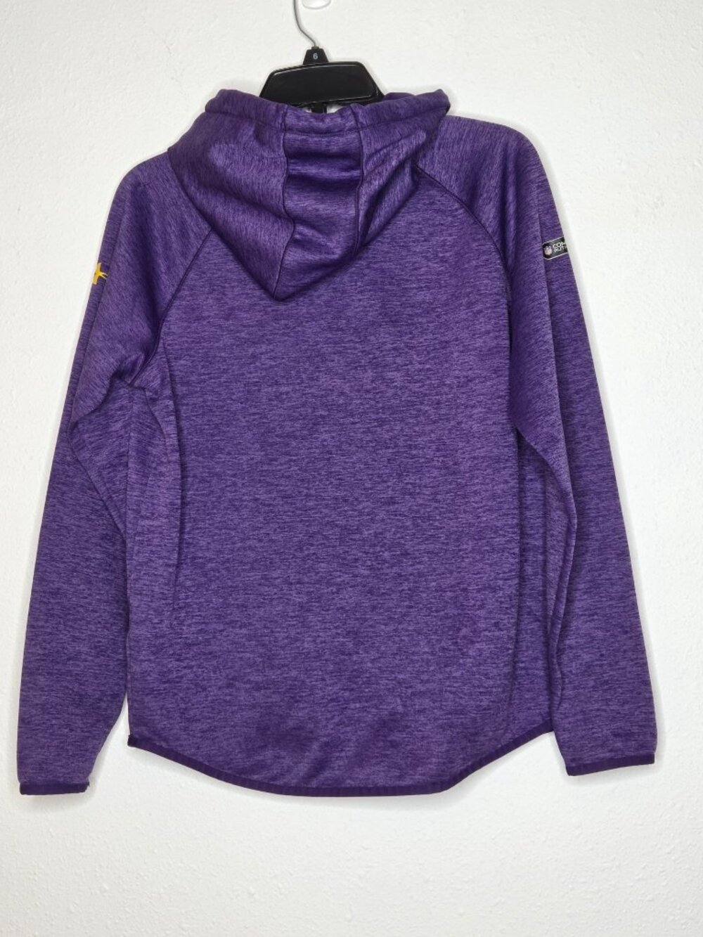 Under Armour Combine Authentic Size Medium Minnesota Vikings Hoodie Sweatshirt - Picture 2 of 6